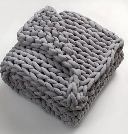 Mysleephero© Premium Weighted Blanket – 100% Cotton One-Piece Design for Deep, Restful Sleep