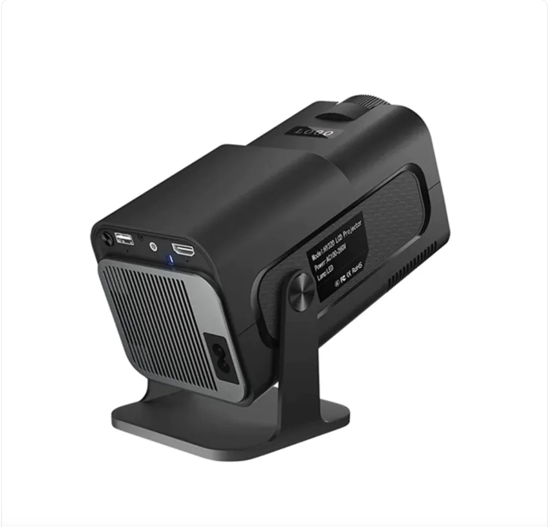 Portable Bluetooth Mini Home Projector – Compact HD Movie Projector for Home Theater, Outdoor Movies & Travel