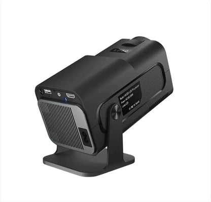 Portable Bluetooth Mini Home Projector – Compact HD Movie Projector for Home Theater, Outdoor Movies & Travel