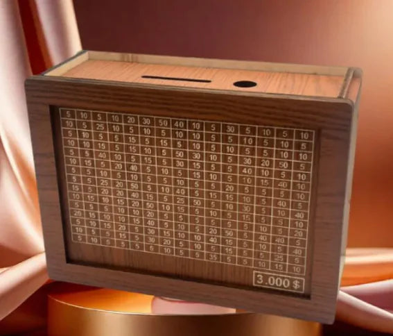 Wooden Piggy Bank – Stylish & Functional Savings for All Ages