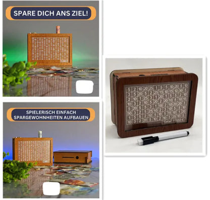 Wooden Piggy Bank – Stylish & Functional Savings for All Ages