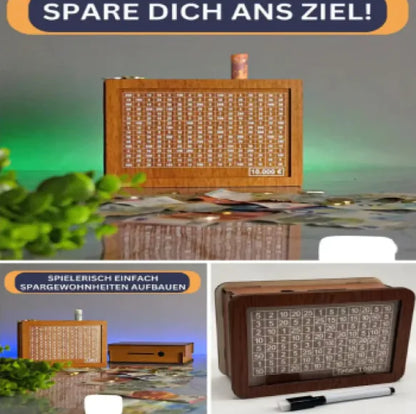 Wooden Piggy Bank – Stylish & Functional Savings for All Ages