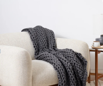 Mysleephero© Premium Weighted Blanket – 100% Cotton One-Piece Design for Deep, Restful Sleep