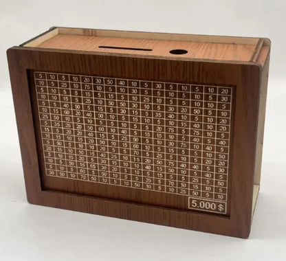 Wooden Piggy Bank – Stylish & Functional Savings for All Ages