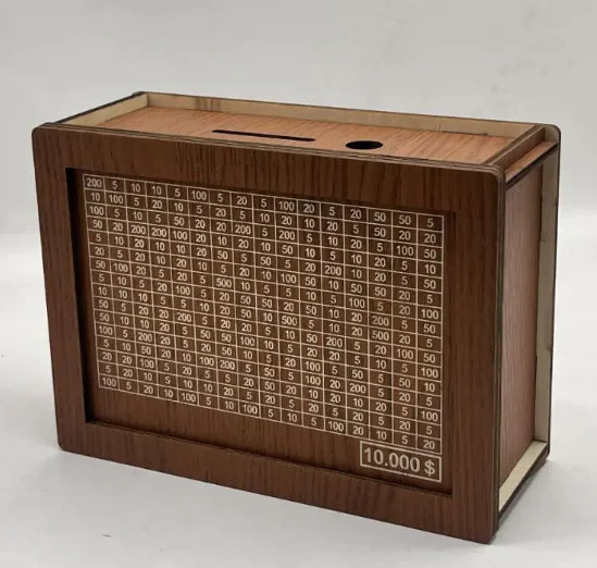 Wooden Piggy Bank – Stylish & Functional Savings for All Ages