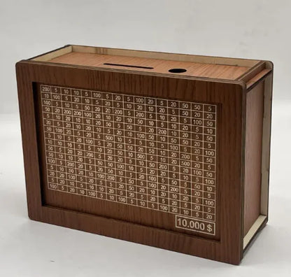 Wooden Piggy Bank – Stylish & Functional Savings for All Ages