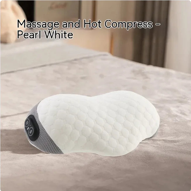 Home Neck & Shoulder Massage Cushion – Relaxing Heat Therapy Pillow for Pain Relief & Muscle Relaxation