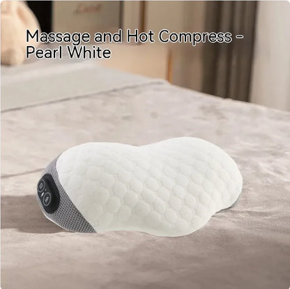 Home Neck & Shoulder Massage Cushion – Relaxing Heat Therapy Pillow for Pain Relief & Muscle Relaxation