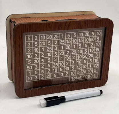 Wooden Piggy Bank – Stylish & Functional Savings for All Ages